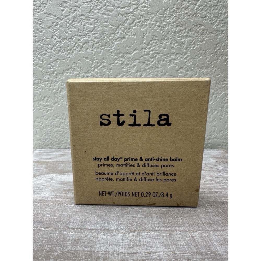 $26 🌙 New In Box Stila Stay All Day‎ Prime & Anti-Shine Balm Full Size NEW